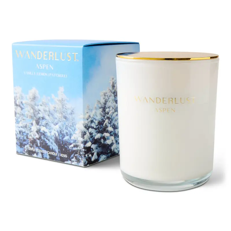 Wanderlust Statement Candle – 425G, Designed For Modern Interiors 1