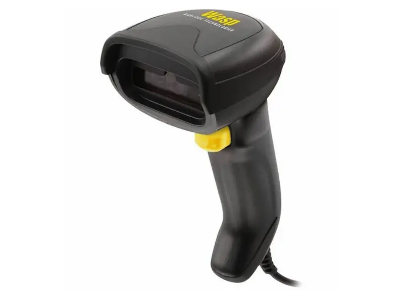 Wasp Wdi9600 Usb Laser Barcode Scanner Kit – 1D/Ccd, Ip52, 400 Scans/Sec (Sku 633809009013) 1