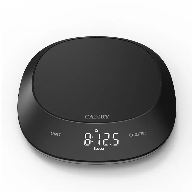 Waterproof & Dustproof Digital Kitchen Scale – 1G Precision, 5Kg Capacity (20.3 × 18 × 2.1Cm) 1