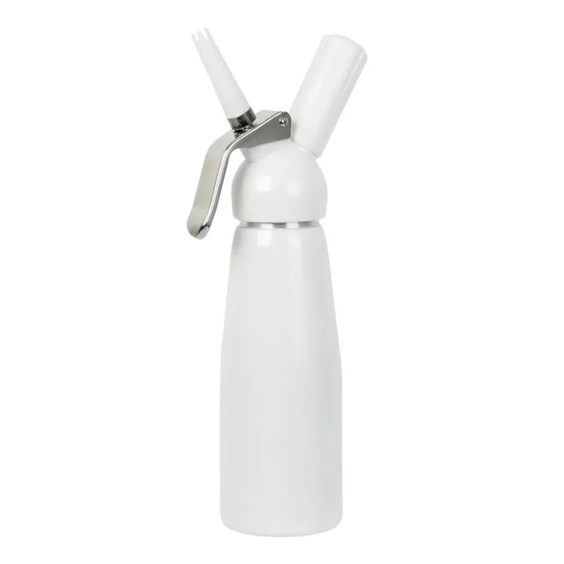 White Dessert Whipped Cream Dispenser – 0.5-Liter Capacity 1