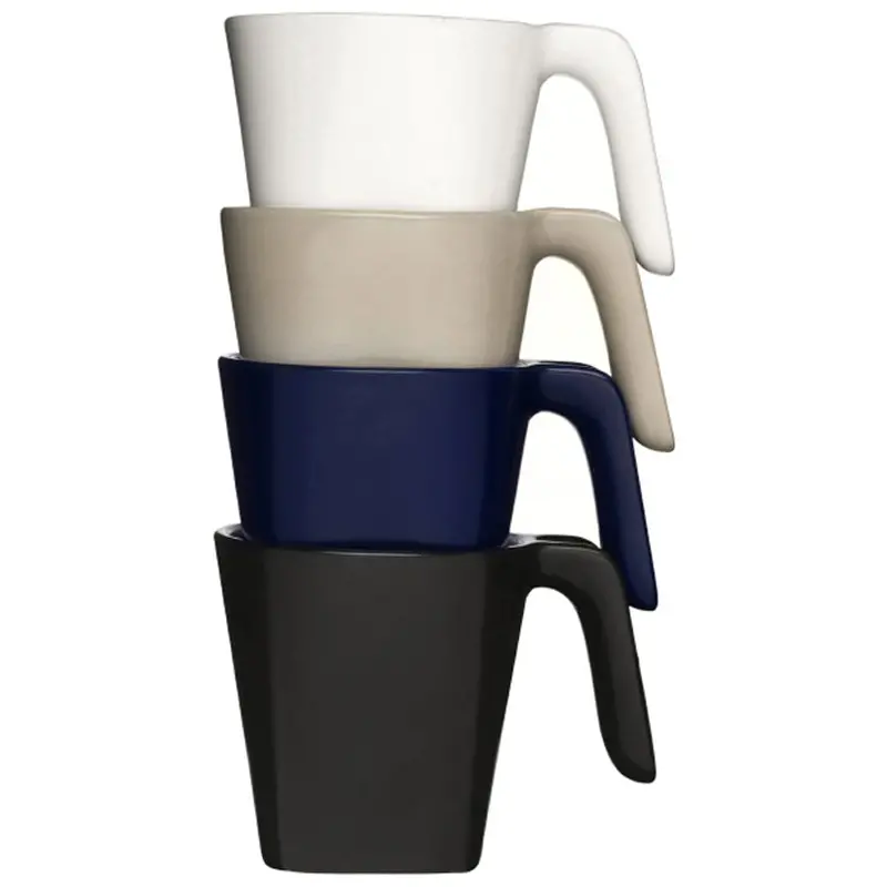 White Stoneware Java Coffee Mug – Cl25 Capacity 1