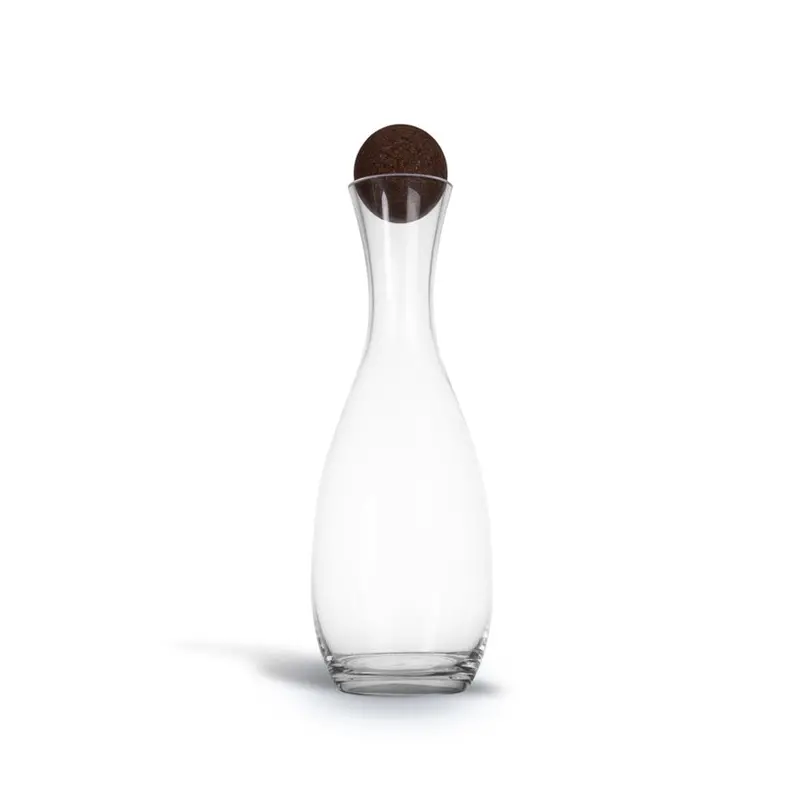 Wine Carafe With Natural Cork Stopper "Nature" – 1.5 L, Ø11.5 × 35 Cm 1
