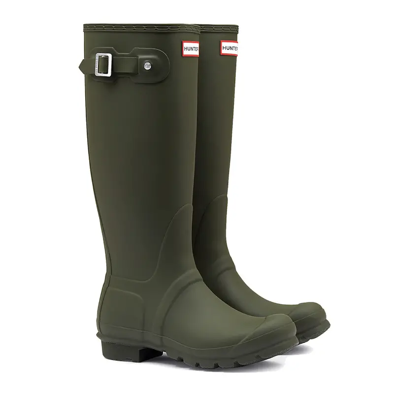 Women'S Original Tall Leather Boot In Dark Olive 1