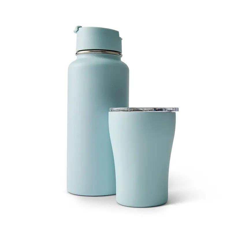 Wonderland Reusable Drinkware Set – Bottle + Tumbler Combo 1