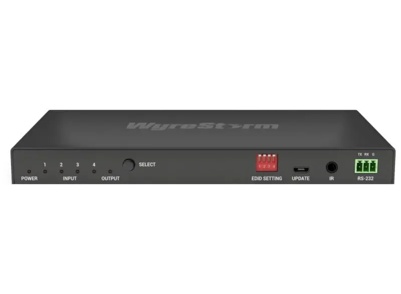 Wyrestorm Exp-Sw-0401-8K Hdmi Switcher: 4-Input, Full 8K60 Hdr Support 1