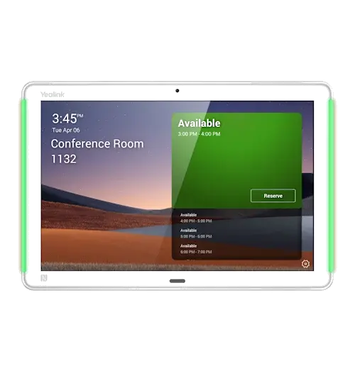 Yealink Roompanel Plus – 10" Touch Display For Microsoft Teams & Zoom Rooms 1