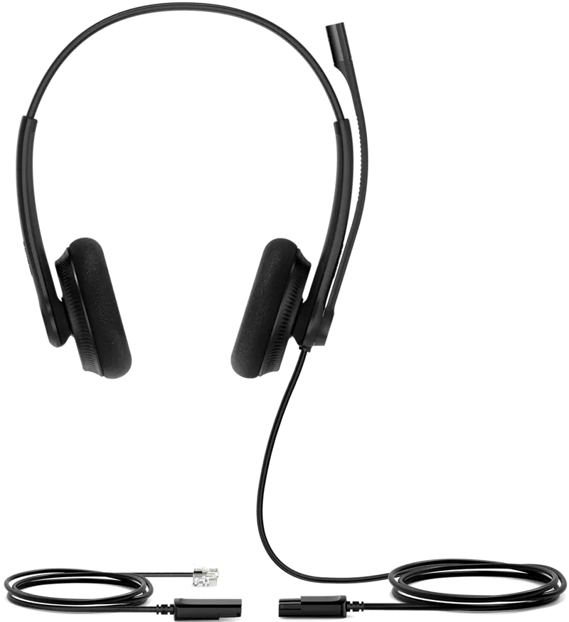Yealink Yhs34 Lite Dual-Connection Wired Headset For Office Use 1