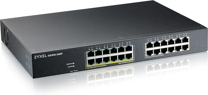 Zyxel Gs1915-24Ep-Gb0101F Managed Gigabit Poe Switch – 12-Port L2 Ethernet Switch 1