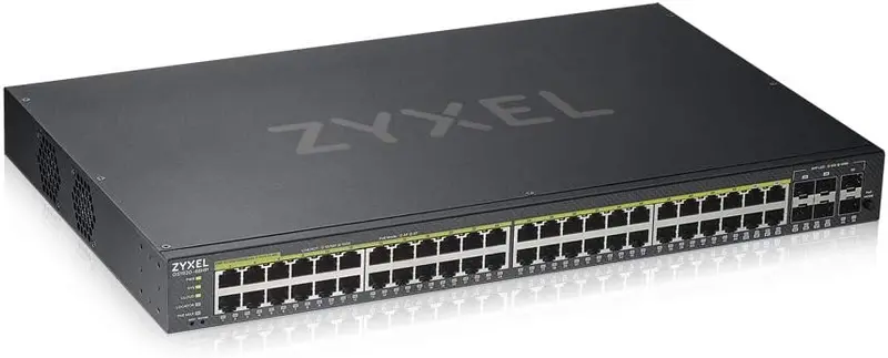 Zyxel Gs1920-48Hpv2-Gb0101F 48-Port Smart Managed Gigabit Poe Switch 1