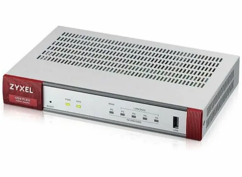 Zyxel Usg Flex 100 Next-Gen Firewall — 5-Port Gigabit Security Appliance (10/100/1000Base-T) | Usgflex100-Eu0111F 1